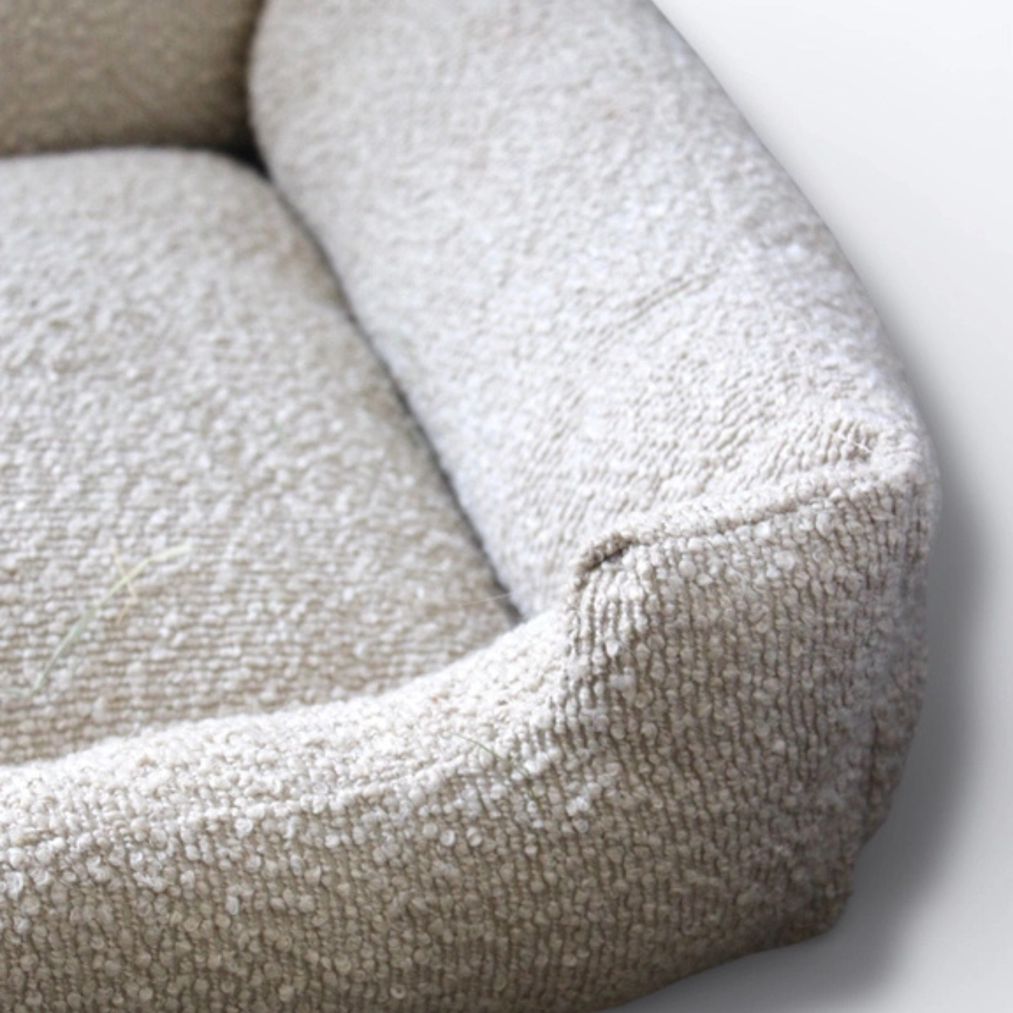 Sevoro Bouclé Hundebett - Beige