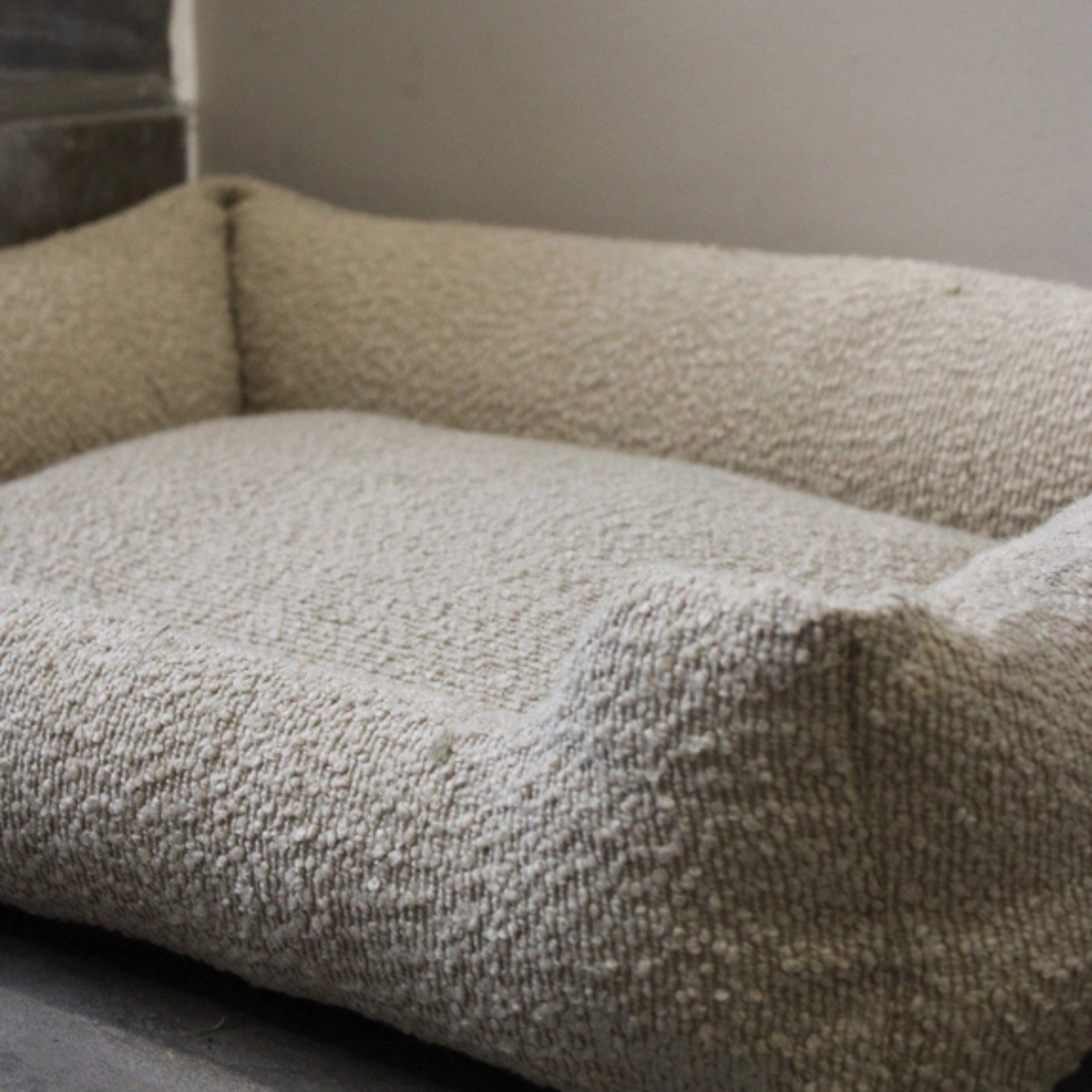 Sevoro Bouclé Hundebett - Beige